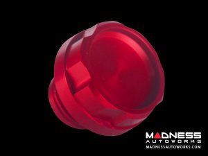 Dodge Dart Oil Cap - 1.4L Engine - SILA Concepts - Red Anodized Billet